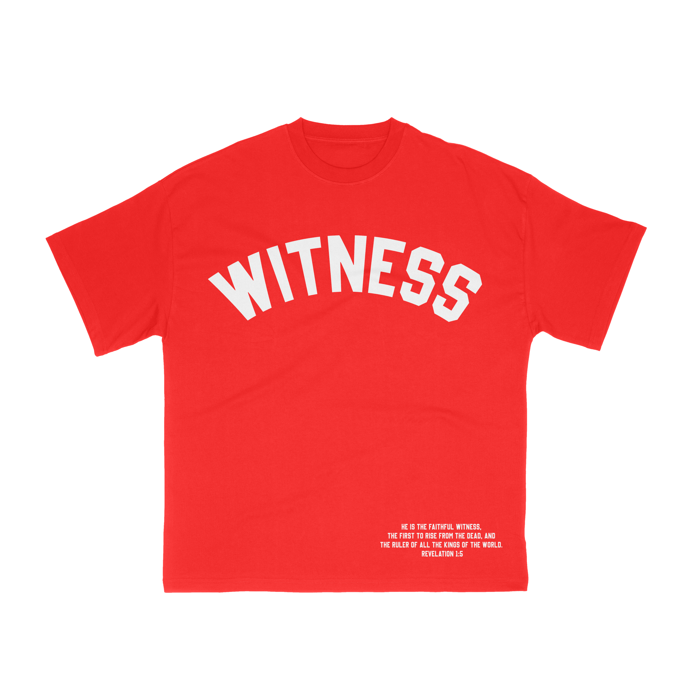 Red Witness Puff Shirt